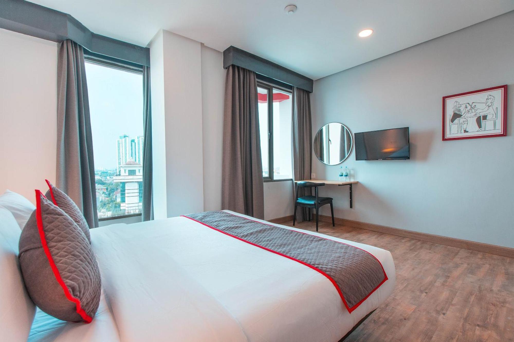 ג'קרטה Super Oyo Townhouse 1 Hotel Salemba מראה חיצוני תמונה